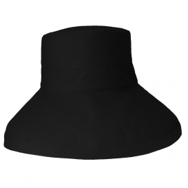 Port Authority C933 Ladies Sun Hat - Black
