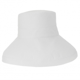 Port Authority C933 Ladies Sun Hat - White