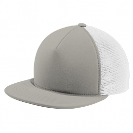 Port Authority C937 Flexfit 110 Foam Outdoor Cap - Silver/White