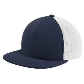 Port Authority C937 Flexfit 110 Foam Outdoor Cap - True Navy/White