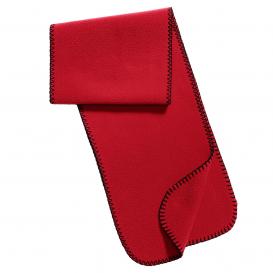 Port Authority FS01 R-Tek Fleece Scarf - Red