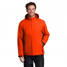Port Authority J405 Insulated Waterproof Tech Jacket - Fire Orange