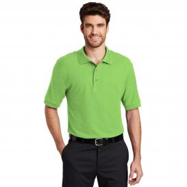 Port Authority K500 Silk Touch Polo - Lime