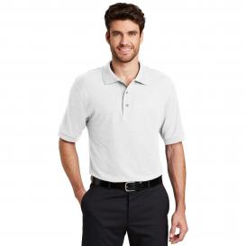 Port Authority K500 Silk Touch Polo - White | Full Source