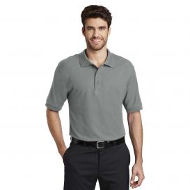 Port Authority K500ES Extended Size Silk Touch Polo - Cool Grey