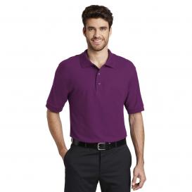 Port Authority K500ES Extended Size Silk Touch Polo - Deep Berry