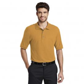 Port Authority K500ES Extended Size Silk Touch Polo - Gold