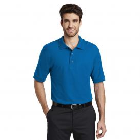 Port Authority K500ES Extended Size Silk Touch Polo - Strong Blue