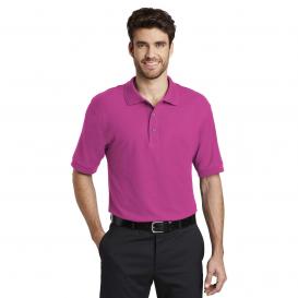 Port Authority K500ES Extended Size Silk Touch Polo - Tropical Pink