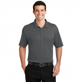 Port Authority K5200 Silk Touch Interlock Performance Polo - Sterling Grey