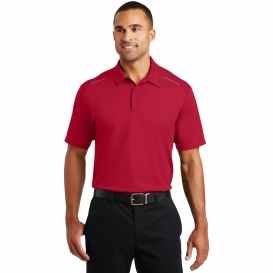 Port Authority K580 Pinpoint Mesh Polo - Rich Red