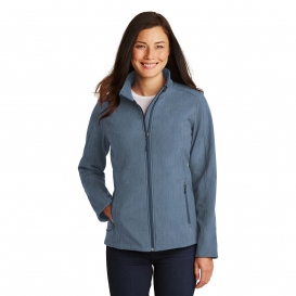 Port Authority L317 Ladies Core Soft Shell Jacket - Navy Heather