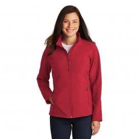 Port Authority L317 Ladies Core Soft Shell Jacket - Rich Red