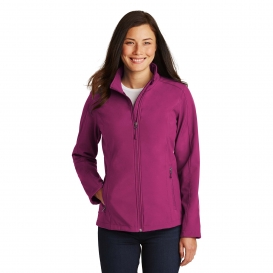 Port Authority L317 Ladies Core Soft Shell Jacket - Very Berry