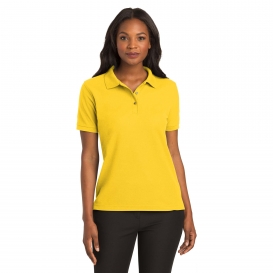 Port Authority L500 Ladies Silk Touch Polo - Sunflower Yellow | Full Source