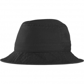 Port Authority PWSH2 Bucket Hat - Black
