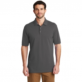 Port Authority TK8000 Tall EZCotton Polo - Sterling Grey
