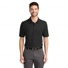 Port Authority TLK510 Tall Stain-Resistant Polo - Black