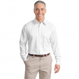 TLS600T Port Authority Men/'s Big /& Tall Long Sleeve 100/% Cotton Twill Shirt