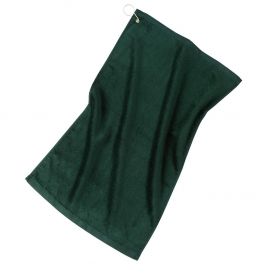 Port Authority TW51 Grommeted Golf Towel - Hunter