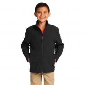 Port Authority Y317 Youth Core Soft Shell Jacket - Black