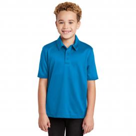 Port Authority Y540 Youth Silk Touch Performance Polo - Brilliant Blue