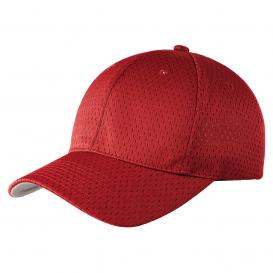 Port Authority YC833 Youth Pro Mesh Cap - Red