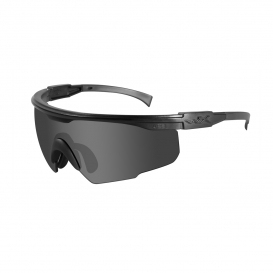 Wiley X PT-1 Sunglasses - Matte Black Frame - Grey Lens