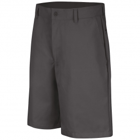 Red Kap PT26 Men\'s Plain Front Shorts - Charcoal