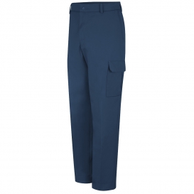 Hammer Time Blue Nylon Parachute Pants with Grey Zippers