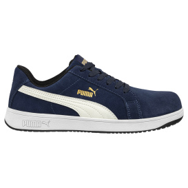 PUMA Safety 640025-300 Men\'s Iconic Composite Toe Safety Shoes - Navy