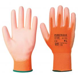 Portwest A120 PU Palm Gloves - Orange