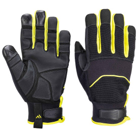 Portwest A792 Needle Resistant Gloves - Black/Yellow