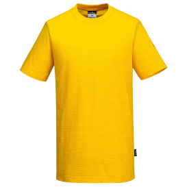 Portwest AS20 Anti-Static ESD T-Shirt S/S - Yellow