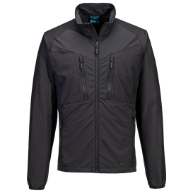 Portwest DX480 DX4 Zip Lightweight Mid Layer - Black