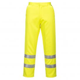 Portwest E041 Hi-Vis Polycotton Pants - Yellow
