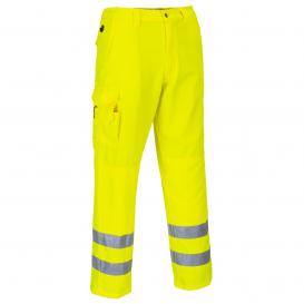 Portwest E046 Hi-Vis Cargo Pants - Yellow