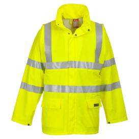 Portwest FR41 Sealtex Flame FR Hi-Vis Jacket - Yellow/Lime