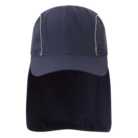 Portwest HA22 Breathable Sun Shield Cap - Navy