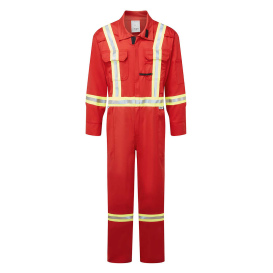 Portwest IAS3108 Avenger 7oz Coverall - Red