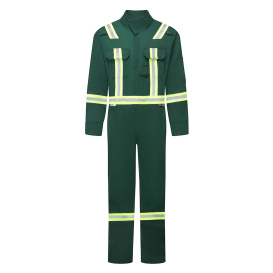 Portwest IUS102 Ultrasoft 7oz Deluxe Coverall - Forest Green