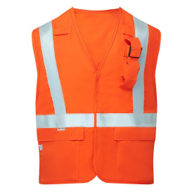 Portwest IUS1715 Ultrasoft 7oz FR Yard Vest - Orange