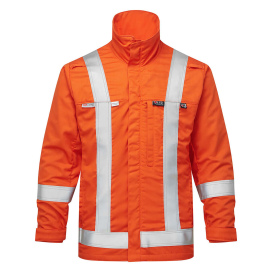 Portwest IUS412 Ultrasoft 7oz Skyline Summer Bomber Jacket - Orange