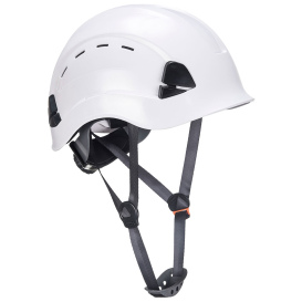 Portwest PS63 Height Endurance Vented Hard Hat - 6-Point Ratchet Suspension - White