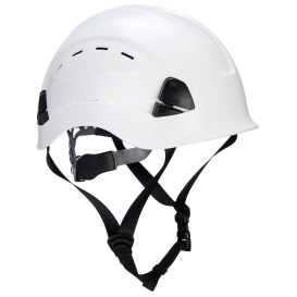 Portwest PS73 Height Endurance Mountaineer Hard Hat - 6-Point Ratchet Suspension - White