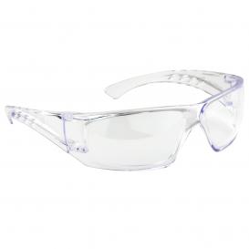 Portwest PW13 Clear View Safety Glasses - Clear Frame - Clear Anti-Fog Lens