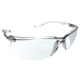 Portwest PW14 Lite Safety Glasses - Clear Temple - Clear Anti-Fog Lens