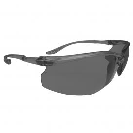 Portwest PW14 Lite Safety Glasses - Smoke Temple - Smoke Anti-Fog Lens