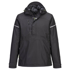 Portwest PW330 Overhead Rain Jacket - Black