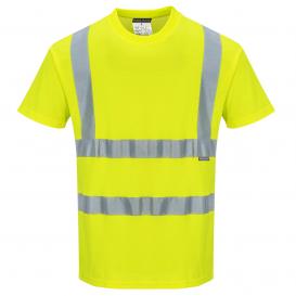 Portwest S170 Cotton Comfort Short Sleeve T-Shirt - Yellow